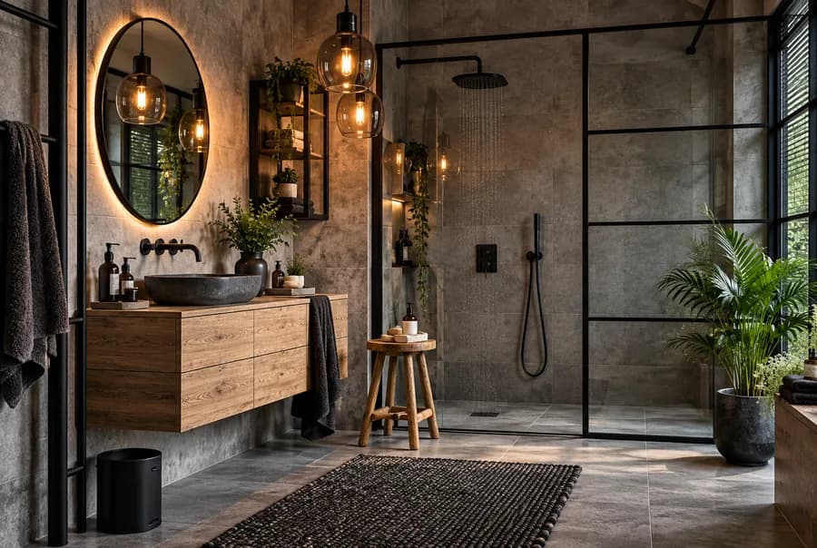 Industrieel interieur