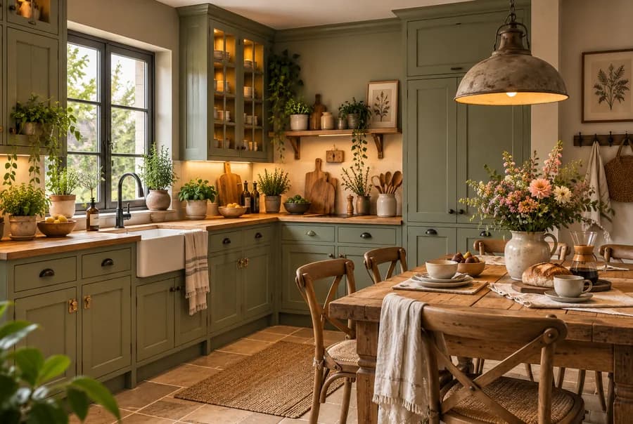 Keuken in Landelijk-stijl