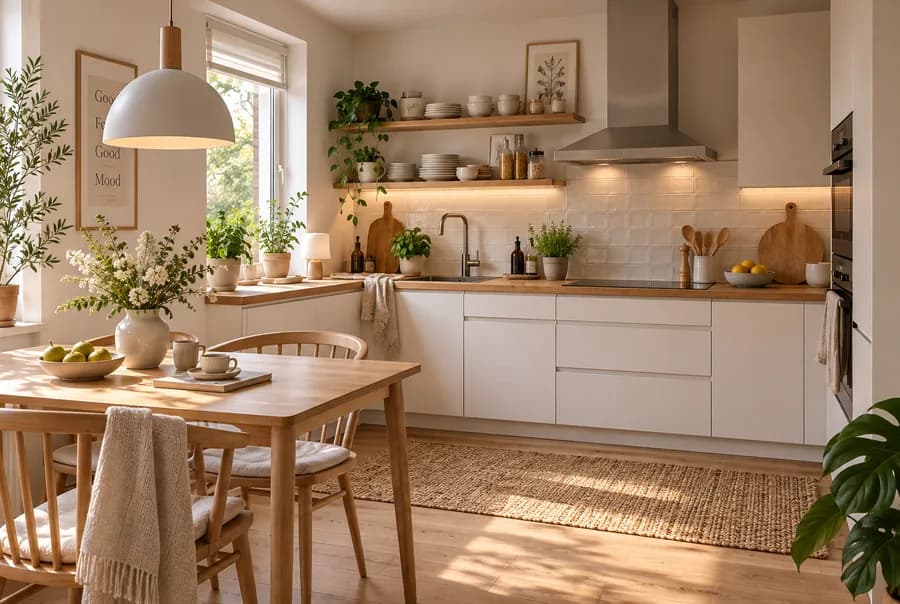 Keuken in Scandinavisch-stijl