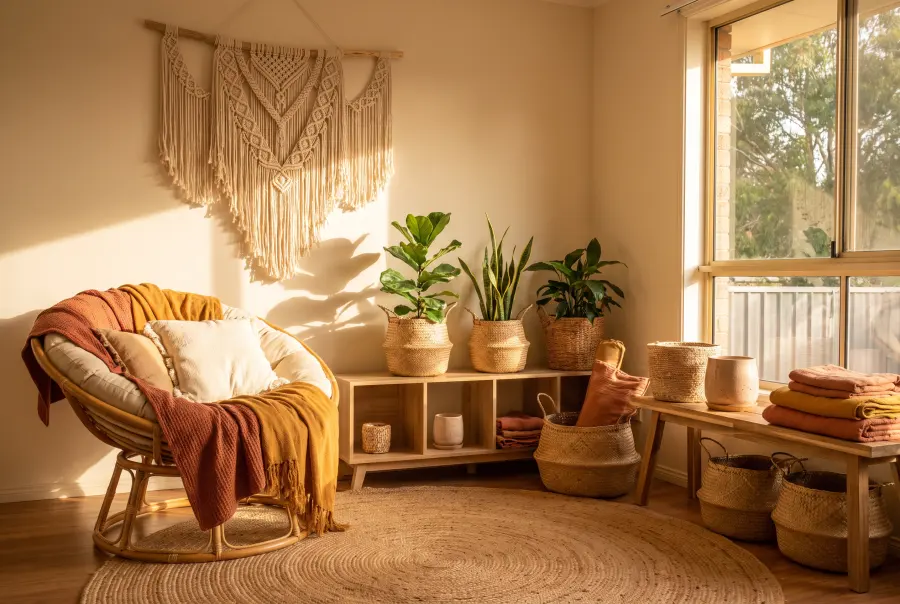 Kinderkamer in Bohemian-stijl