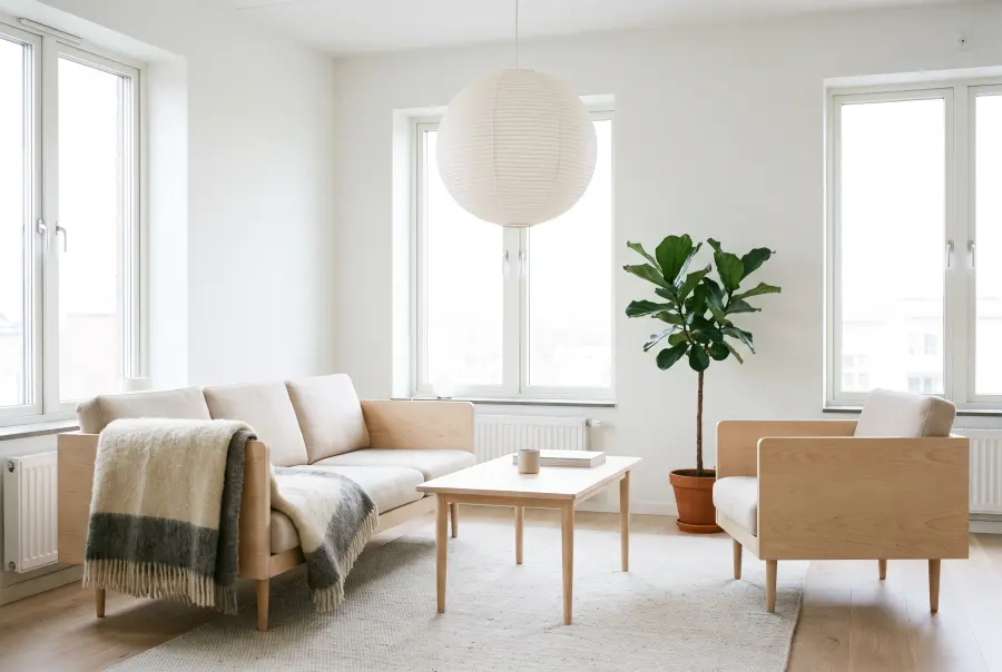 Kinderkamer in Scandinavisch-stijl