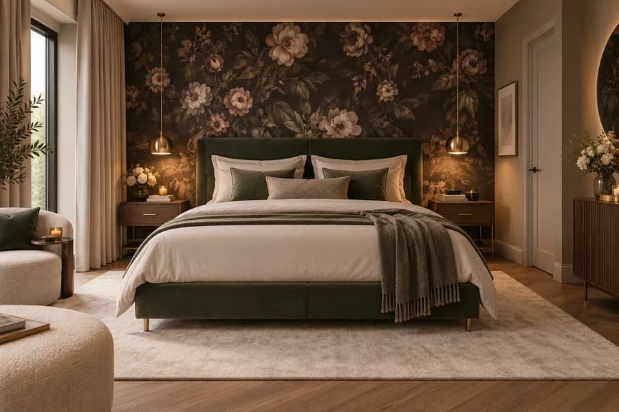 Slaapkamer in Hotel Chic-stijl