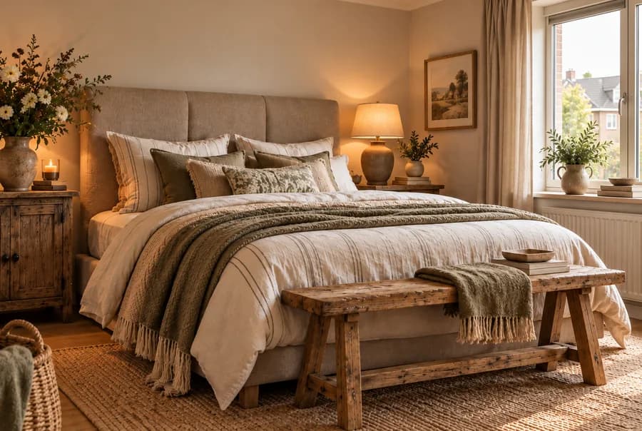 Landelijk interieur
