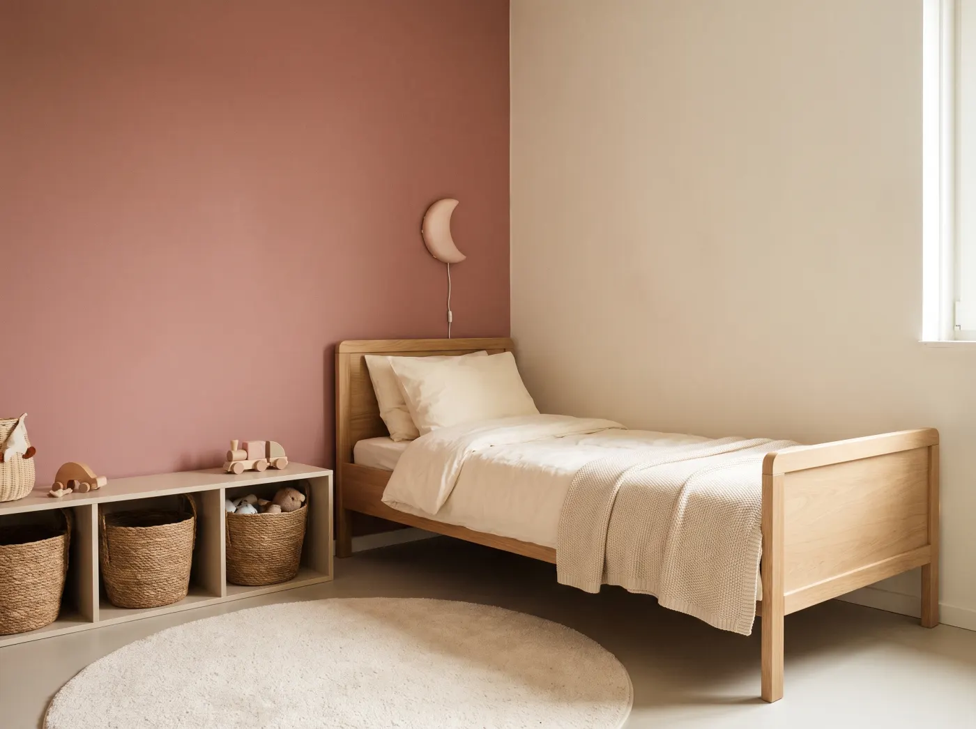 Diep indigo in de kinderkamer