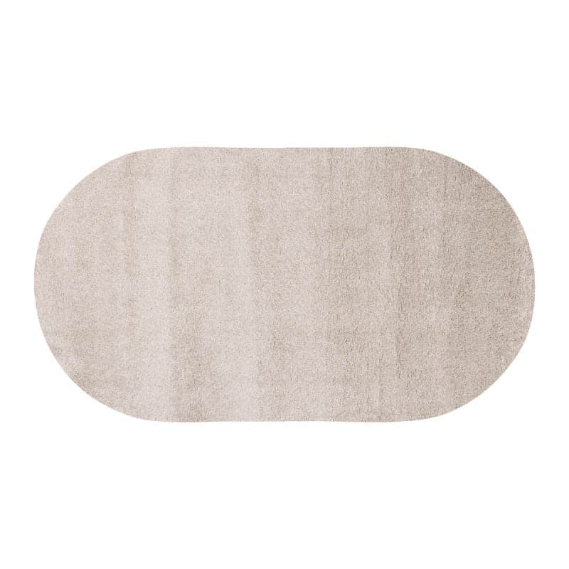Vloerkleed Lira ovaal lichtgrijs 21